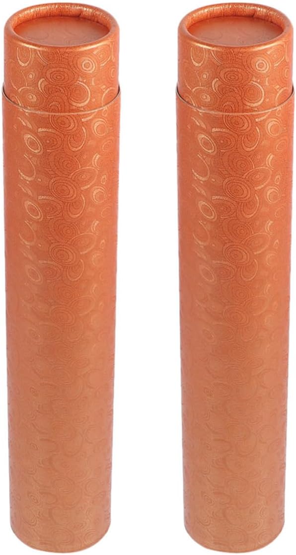 DOITOOL 2 Pack Telescoping Poster Tube for Calligraphy Blueprints Storage