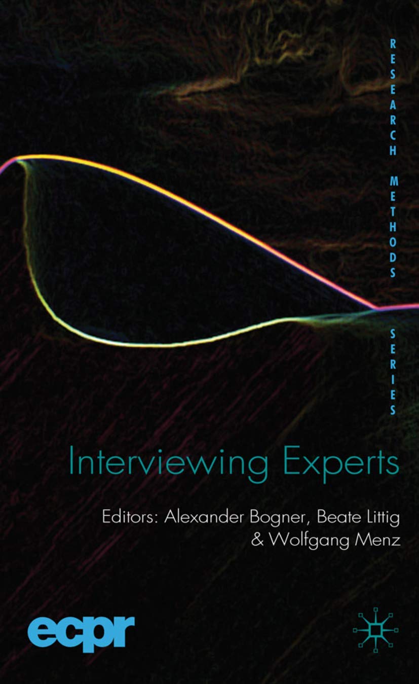 Interviewing Experts (ECPR Research Methods)