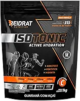 Isotonic Reidrat Pacote 1Kg Sabor Guaraná com Açaí, Suplemento Isotônico em Pó, Repositor Eletrolítico para Atletas, reposição de sais minerais.