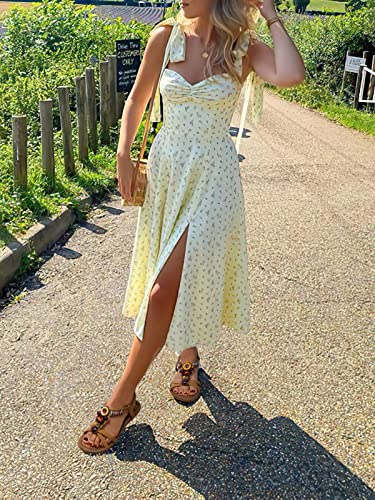 Shibever Womens Sandals Summer Bohemian Beaded Elastic Back Strap Dressy Flats Shoes Beige 8.5 #TOP5