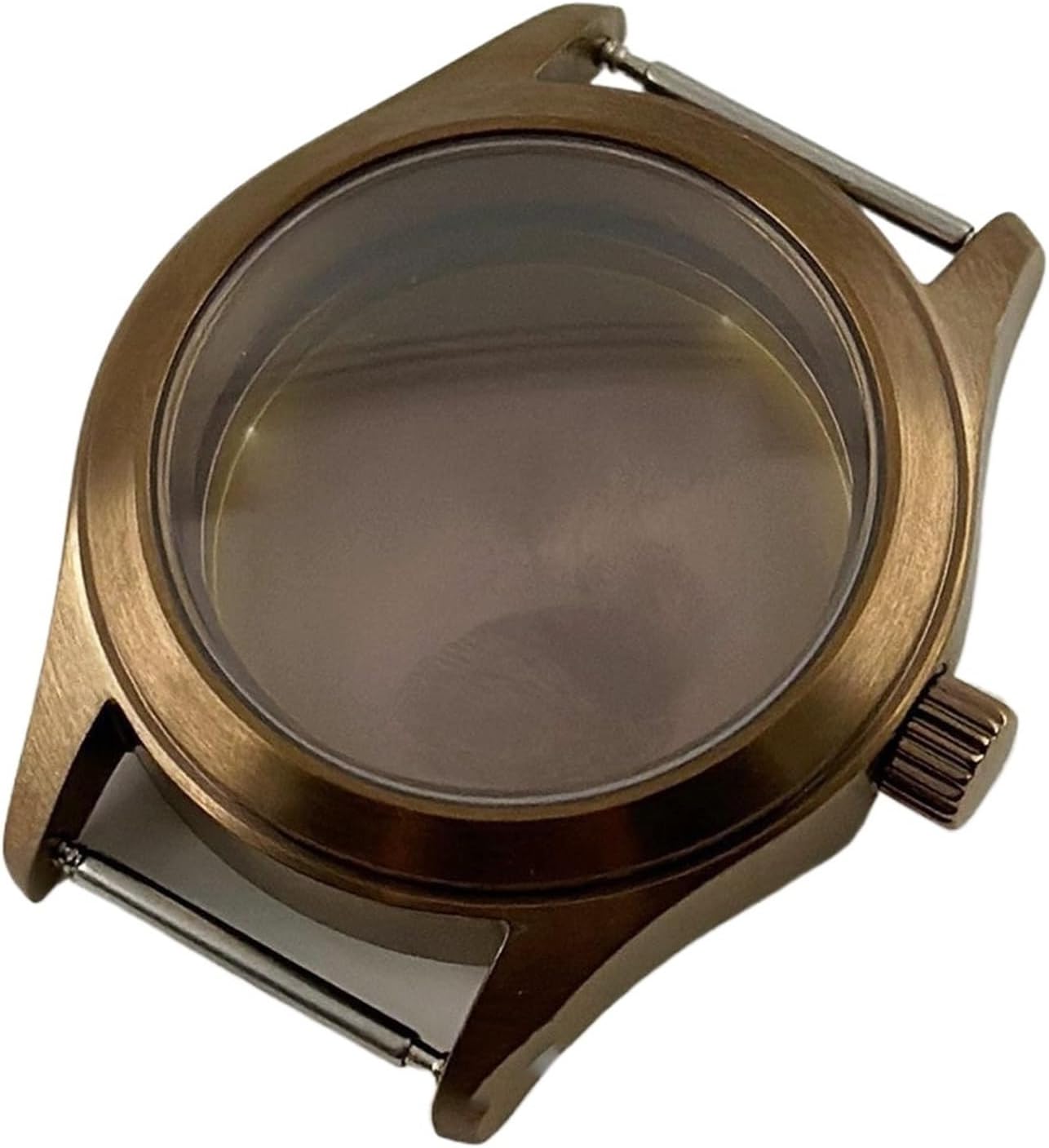 NH35 36MM/39MM Pilot Sapphire Crystal Diver Brushed Pilot Watch Case Fit NH34 NH35 NH36 PT5000 ETA 2824 Movement Screw