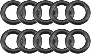 Uxcell Nitrile Rubber O-Rings 23mm OD 21mm ID 1mm Width - Pack Of 50, Metric Sealing Gaskets For Plumbing & Automotive