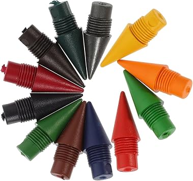HAPINARY Eternal Pencil Refills 24pcs Inkless Pencil Tips Boys and Girls Smooth Writing