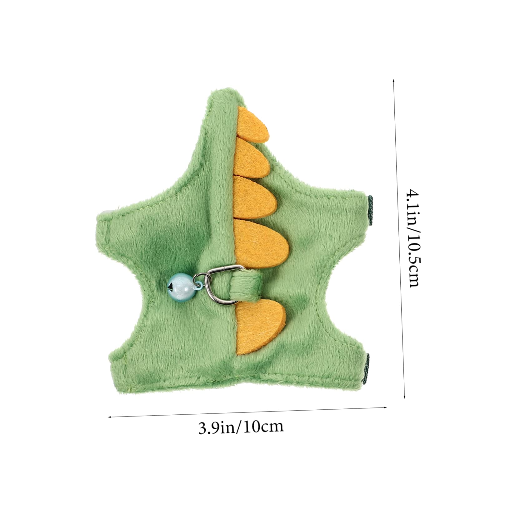 FRCOLOR 2pezzi Per Piccoli Animali Guinzaglio Pratico e Comodo Per Passeggiate Con Furetti e Facile Da Indossare Con Stampa Di Dinosauri Per Uscite Sicure
