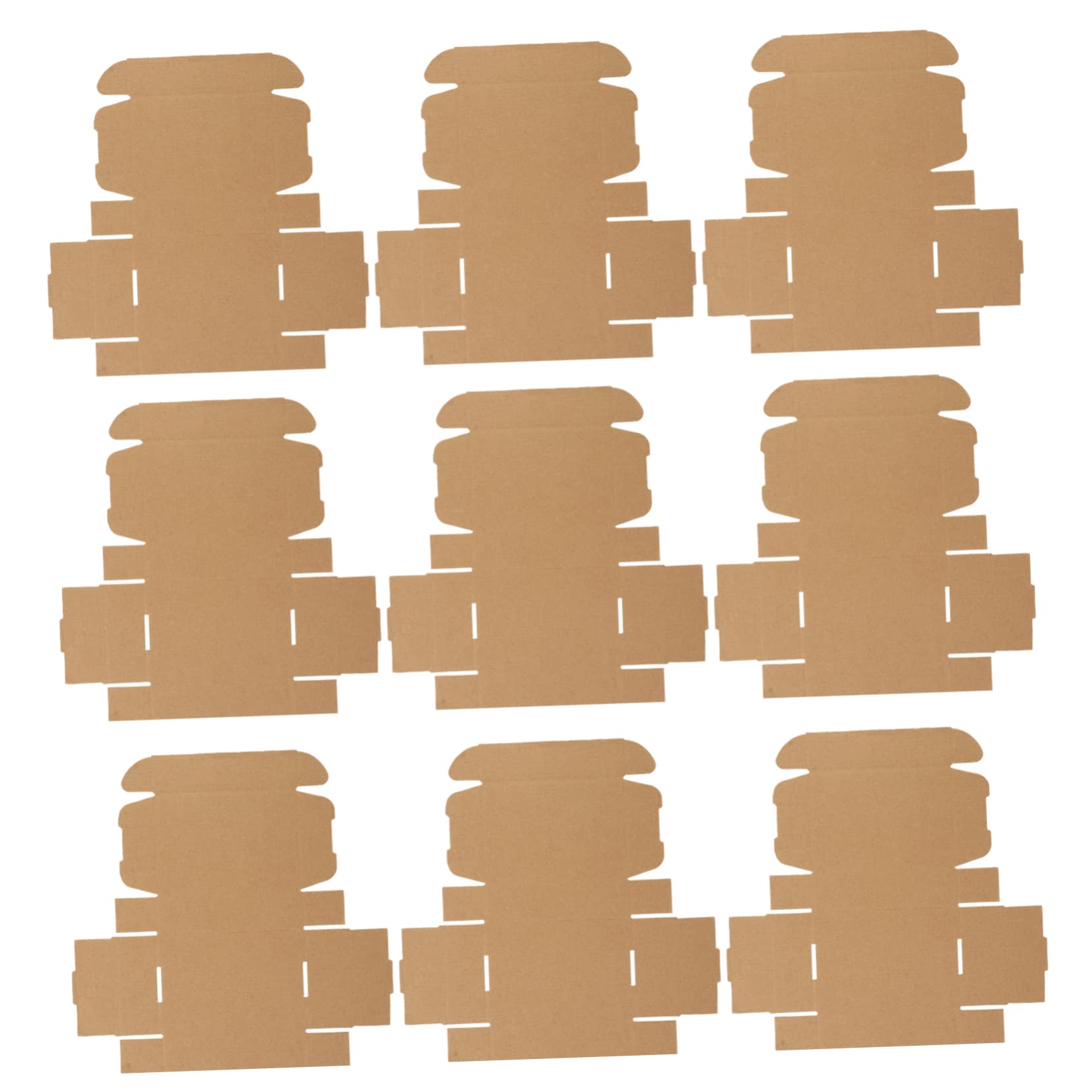 DOITOOL 50 Piezas Cajas de Cartón Ondulado para Mudanza y Almacenaje Pack de Resitentes y Reutilizables para Embalaje y Organización
