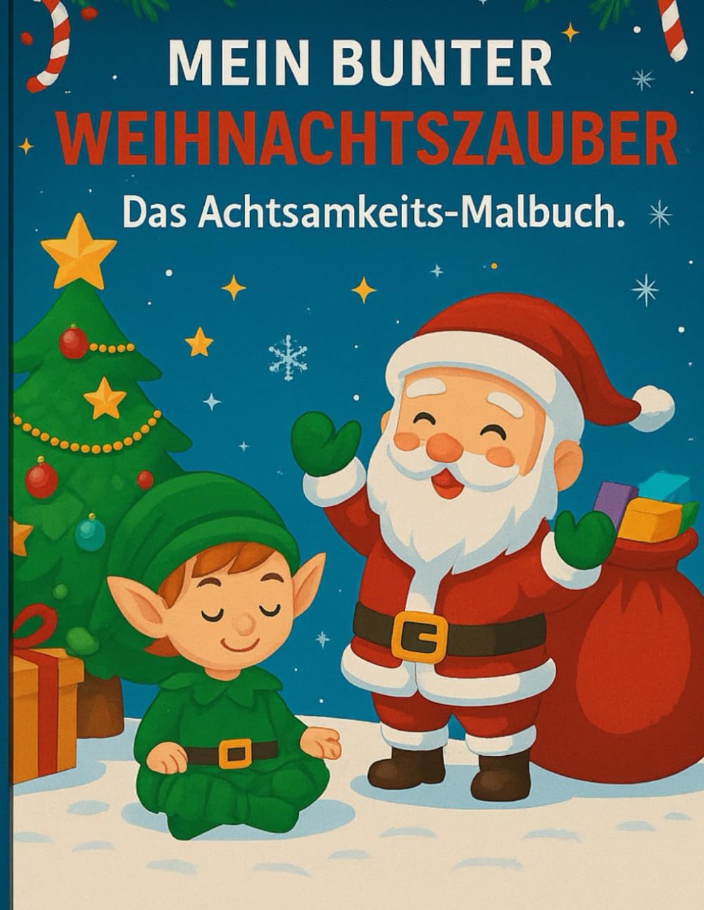 Mein bunter Weihnachtszauber: Das Achtsamkeits-Malbuch