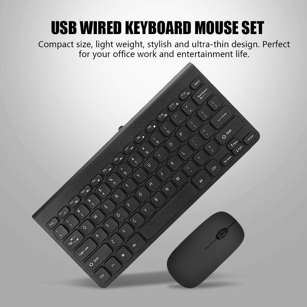 LOGITECH 920-002543 Bedraad Toetsenbord- en muisset Zwart