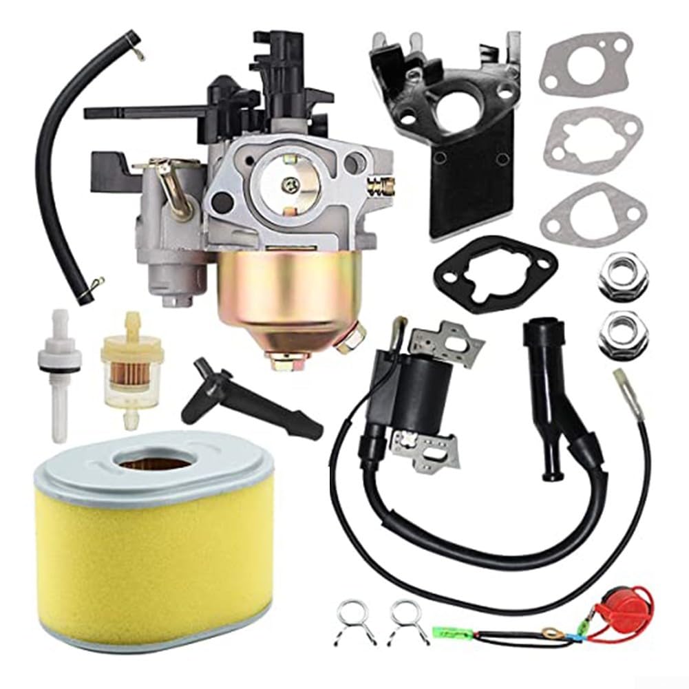 Heavy Duty Carburettor Set, Generator Water Pump Pressure Washer Carb, With Gaskets And Switch For Honda For Gx120 Gx140 Gx160 Gx168 Gx200 Engines Used In Generators And Pumps