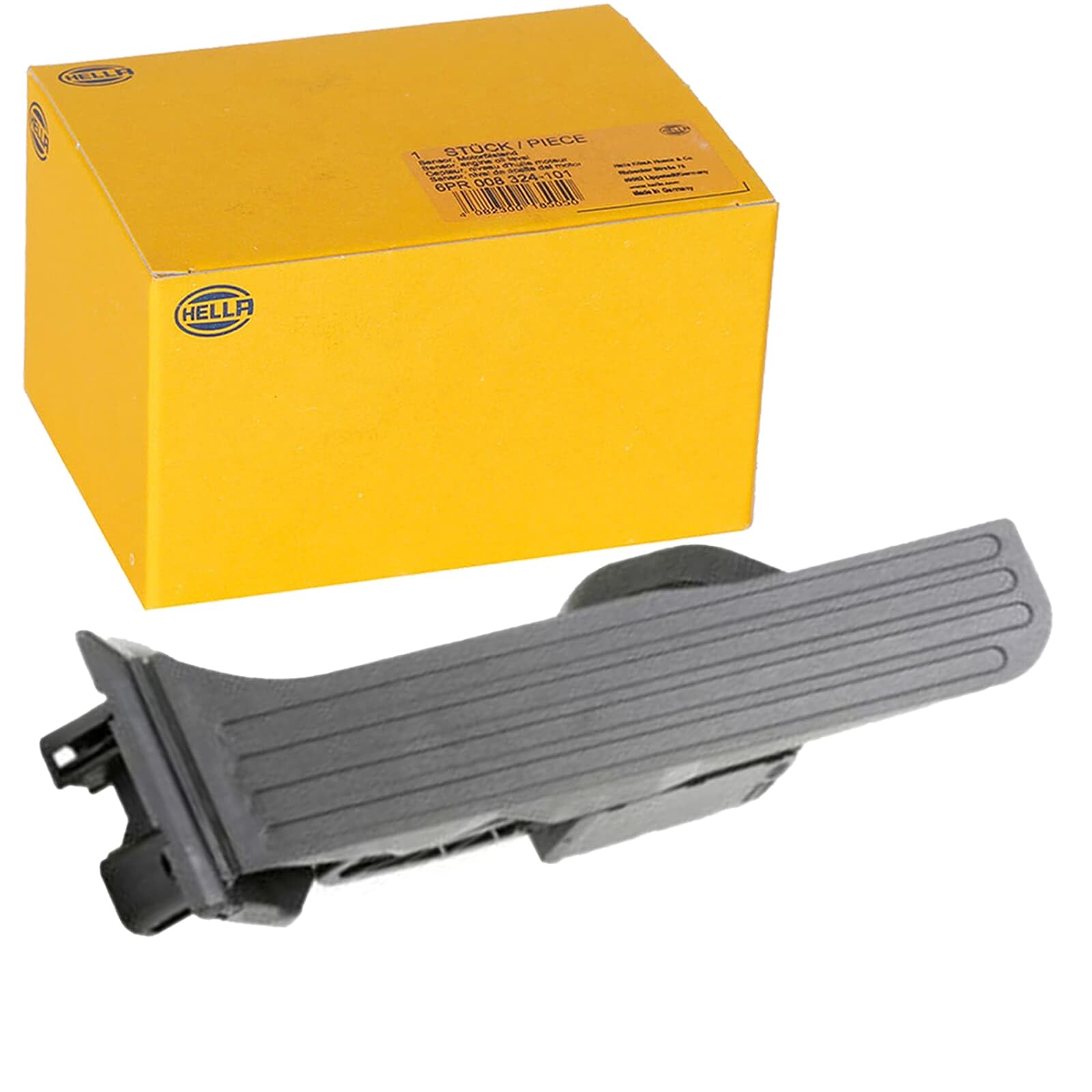 HELLA 6PV 008 890-701 Sensor, Fahrpedalstellung - für Linkslenker - 6-polig - Schaltgetriebe