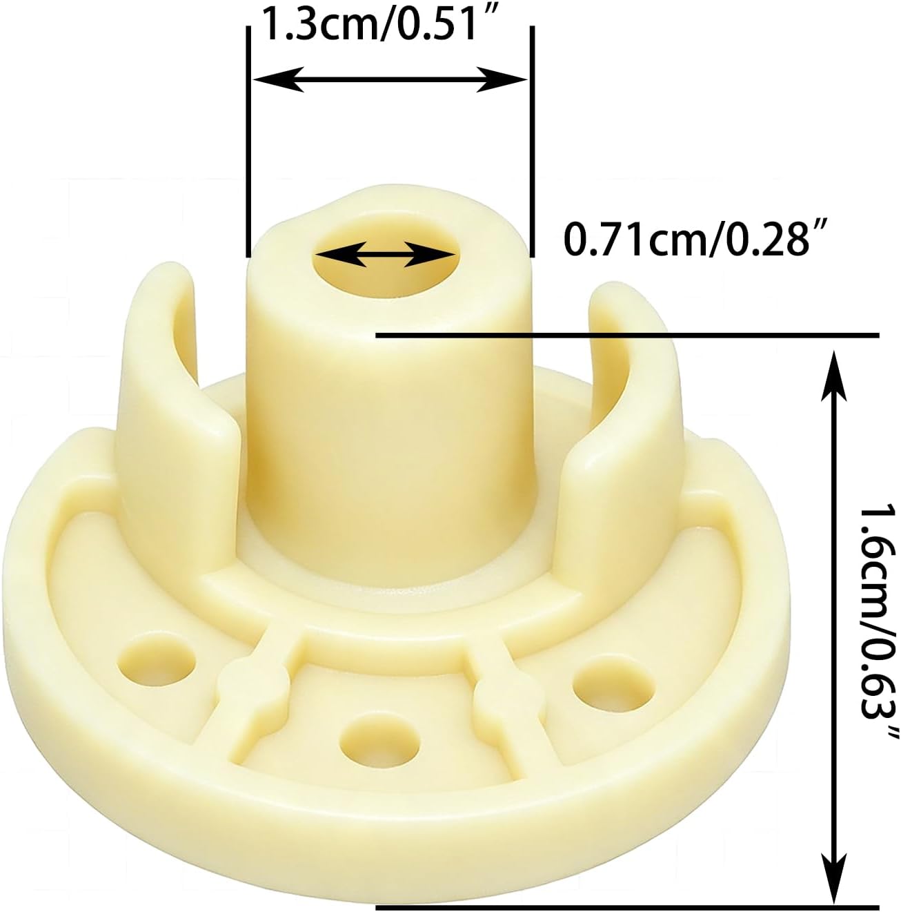 5PCS 9709707 Mixer Base Replacement Rubber Feet 3.3x1.5cm for AP4326634