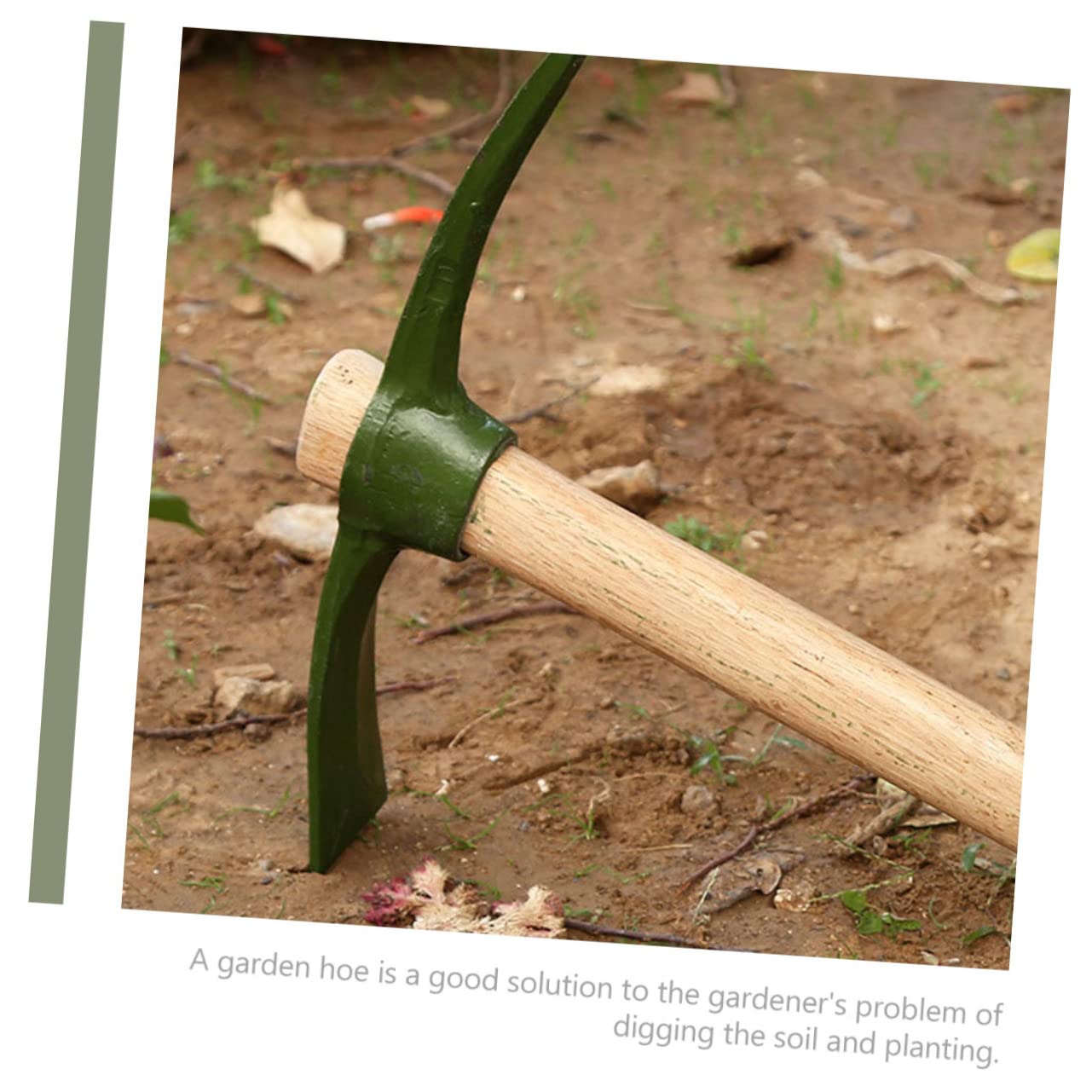 POPETPOP 3 Pz scelta da giardino strumenti da giardinaggio kit da giardinaggio azione tenuto attrezzi giardinaggio kit giardinaggio utensili piccone a mano strumenti di scavo acciaio