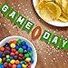M&M'S Peanut Milk Chocolate Football Tailgating NFL Super Bowl Football Candy, Share Size, 3.27 Oz Candy Bag