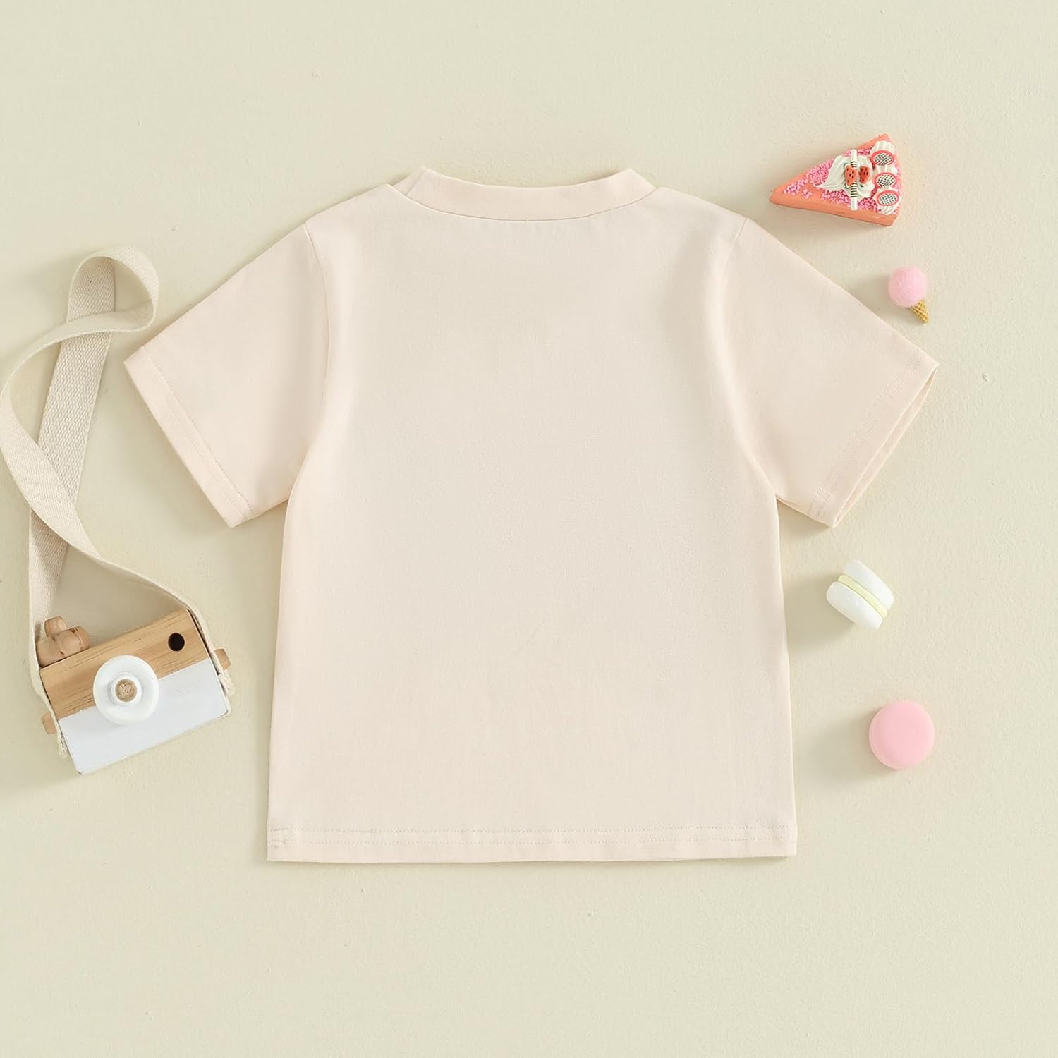 YOKJZJD Toddler Baby Girl 1st 2nd 3rd 4th 5th Birthday Outfit Summer Ice Cream One Two Three Year Old Short Sleeve T-Shirt - Image 7