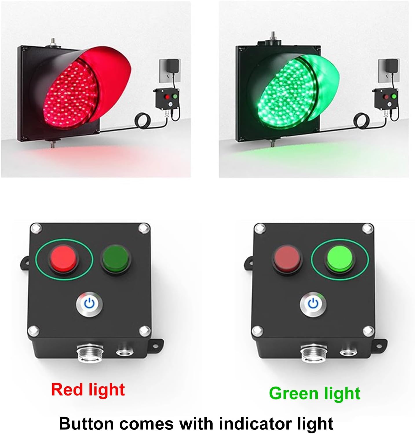 赤信号様用 Amazon.co.jp: CTREVL 産業用led信号機 交通 信号ライト 85-265V
