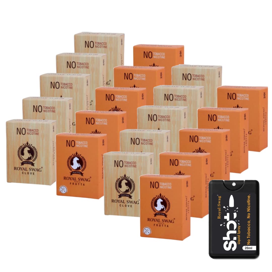Buy ROYAL SWAG Herbal Cigarettes Clove, Frutta Flavoured(400 Sticks