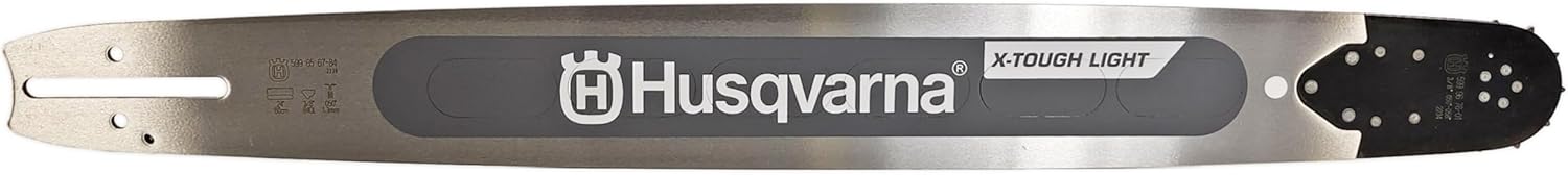 Genuine OEM 24" Chainsaw Bar 0.375" Pitch (3/8"), 0.050" Gauge, 84 Drive Link, 'X-Tough Light' Compatible with Husqvarna 562XP, 572XP, 592XP, 592XP-G Chainsaws 'XTL380-84' 599656784