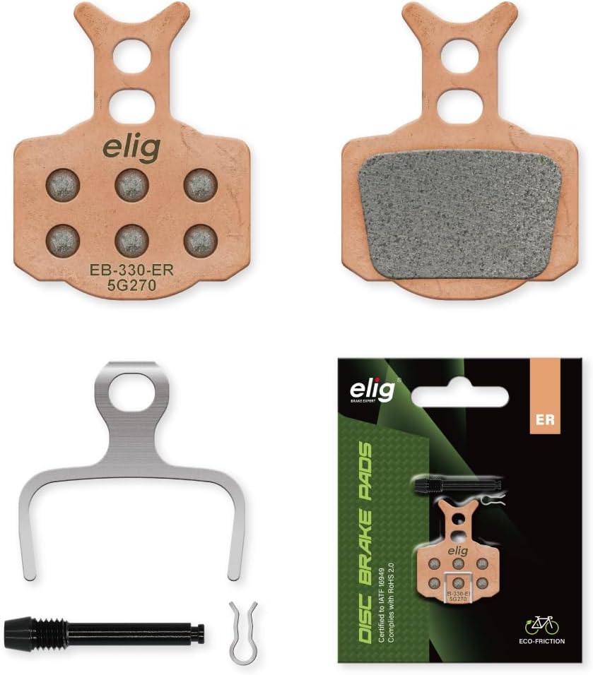 ELIG Bike Disc Brake Pads for Formula C1, CR3, Cura, Cura X, Mega, RO, R1, R1 Racing, RR1, RX, T1, T1 Racing, The One｜MTB/eMTB/Downhill/Trail/All Mountain/Enduro Race