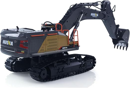 HUINA 1/14 592 RC Tracked Excavator Car Model Gift 2.4G Radio Light Sound Hobby Grade Model