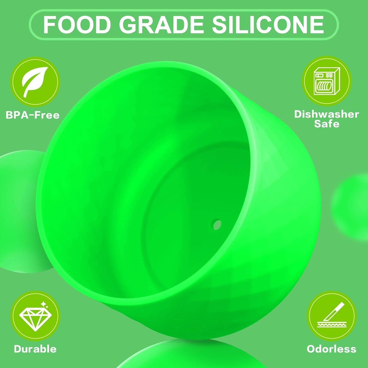 Silicone Boot for Owala Water Bottle 24 oz 32 oz 40 oz, Anti-Slip Protective Sleeve for FreeSip/Twist/Flip Stainless Steel Water Bottles Accessories - Image 4