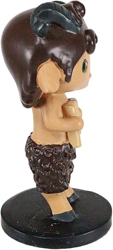 Vista 7 de Ebros Greekies Collection - Figura coleccionable de mitología griega con flauta de 3.75 pulgadas de alto, diseño de pastores y compañeros de ninfas