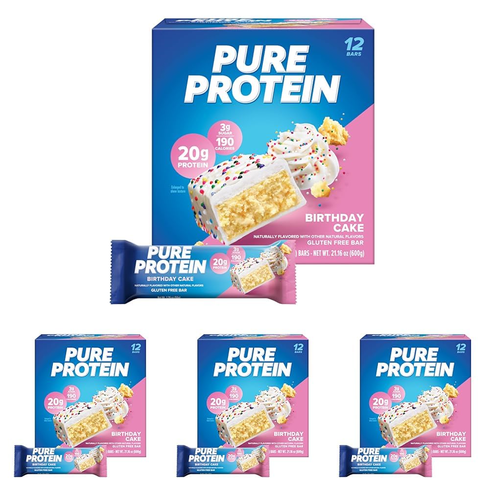 Pure Protein Chocolate Salted Caramel Protein Bars, 20g Protein, 12 Ct — Amazon image 8