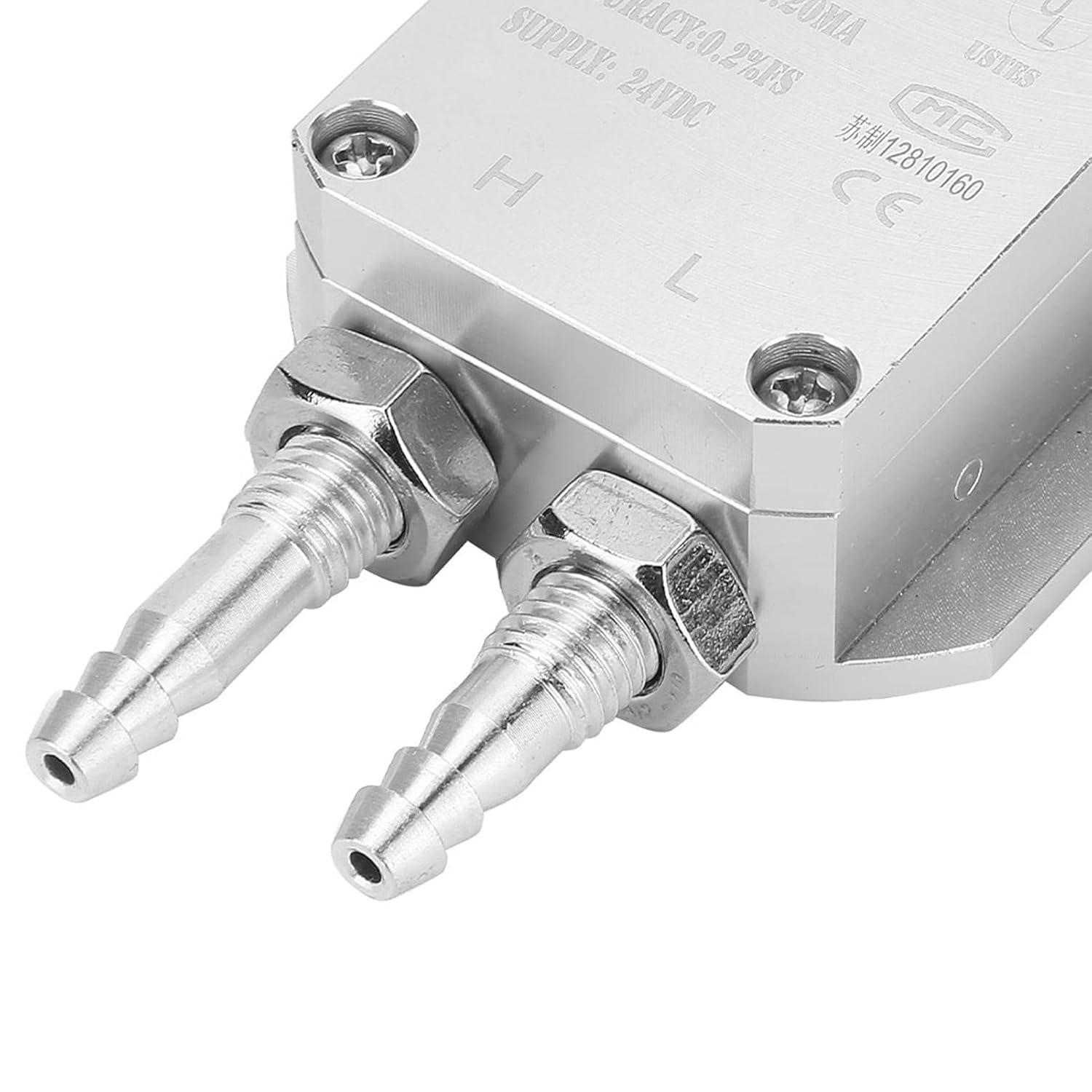 Differential Pressure Transmitter, Pressure Differential Sensor, 4-20mA Pressure Difference Transmitter Micro Pressure Differential Sensor(-1kpa ~+1Kpa)