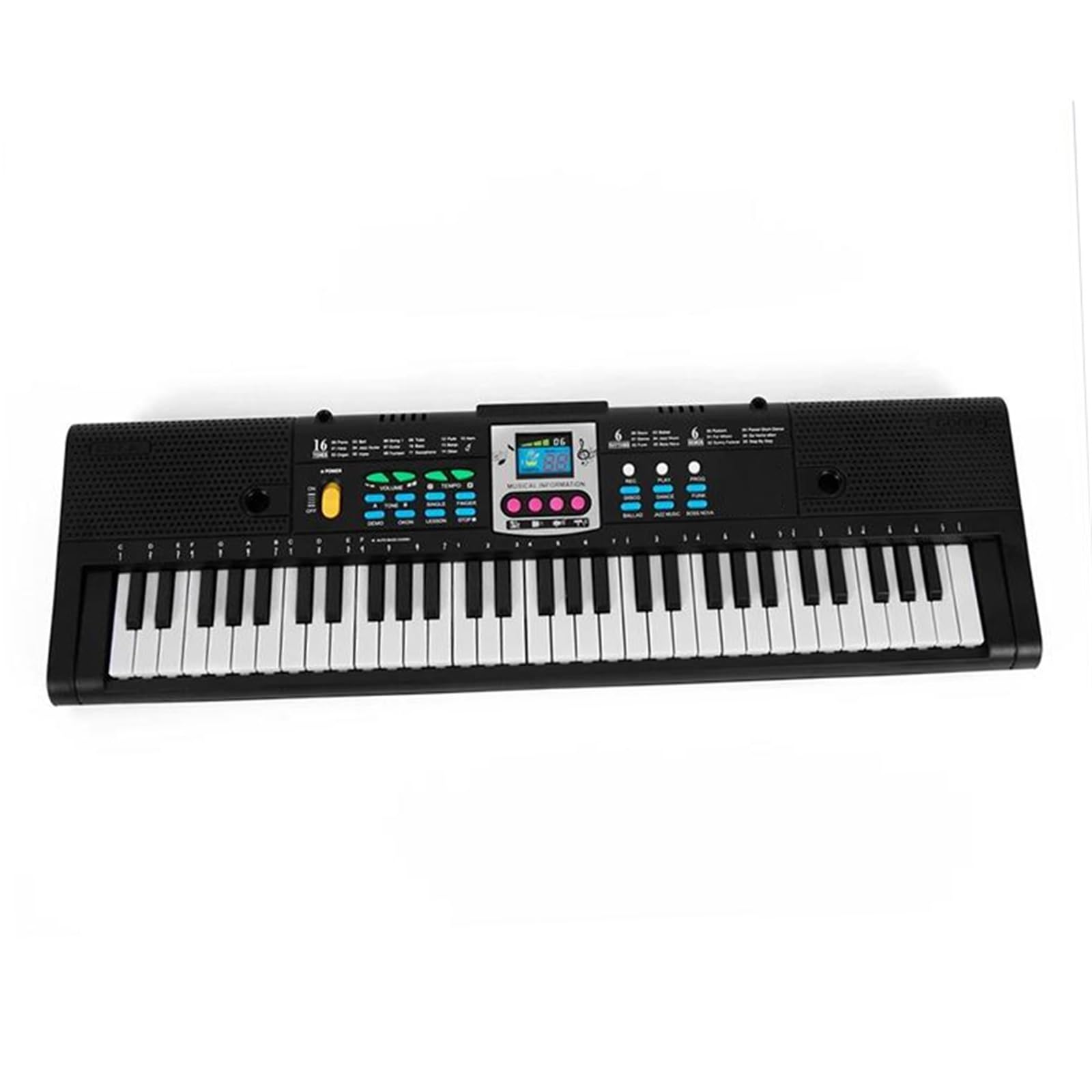 Tastiera Digitale Per Principianti 61 Tasti Pianoforte Elettronico Musica Digitale Tastiera Elettronica Strumento Musicale Con Microfono Per Principianti