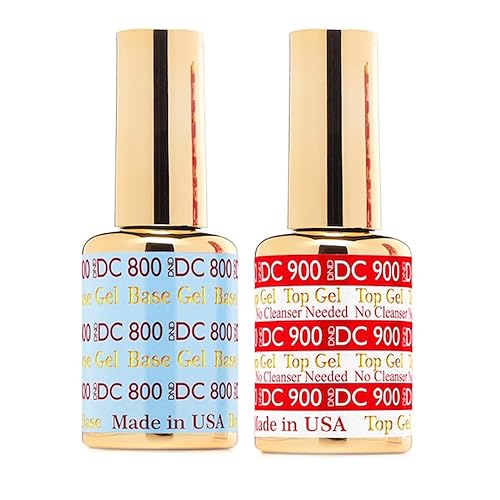 Miniatura 1 de DND BASE & TOP GEL (DND DC 800900 BASE Y TOP GEL SET)