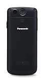 Panasonic KX-TU110 łatwy w użyciu telefon komórkowy (połączenia priorytetowe, jasny, kolorowy wyświetlacz TFT LCD, duże przyciski, dioda LED), czarny