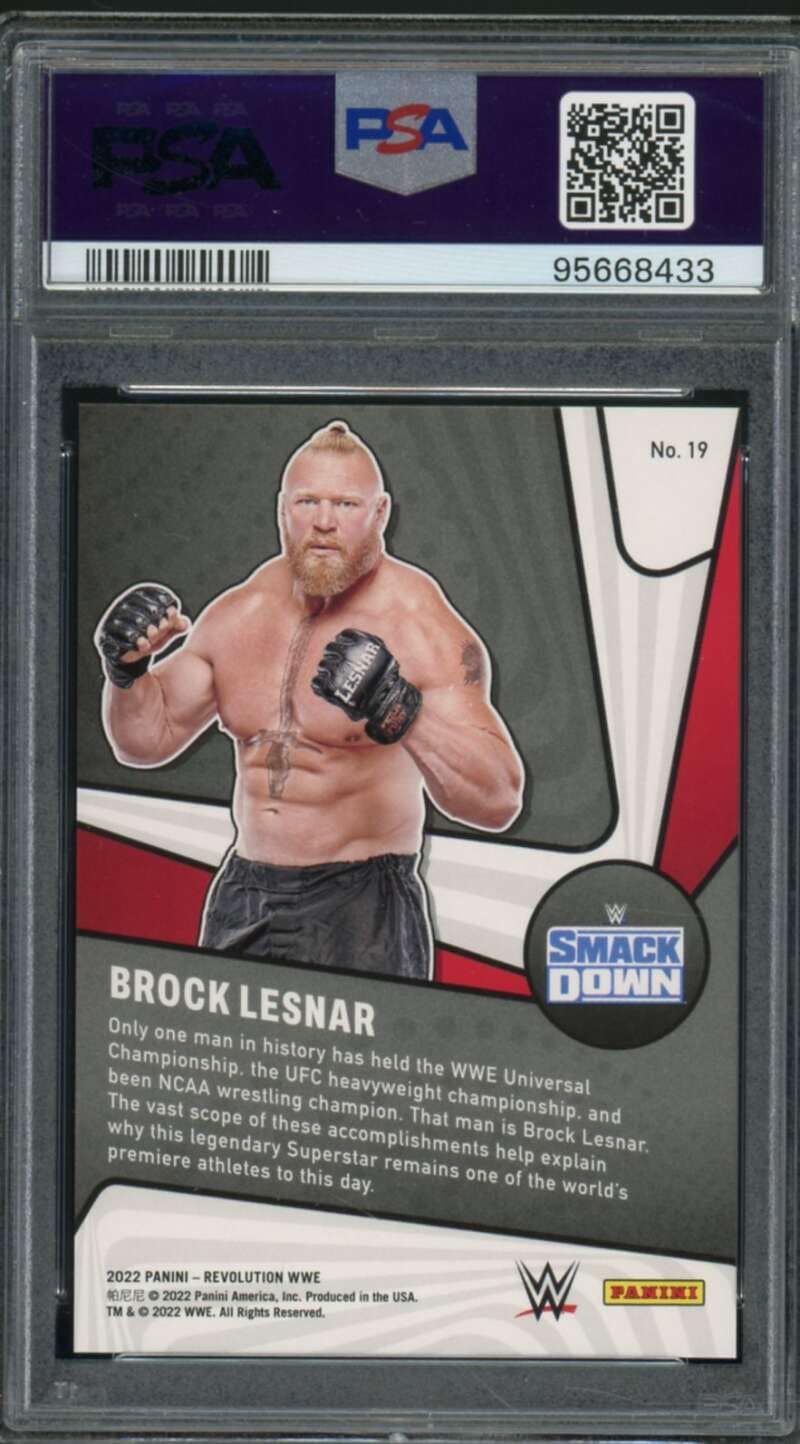 Amazon.com: Brock Lesnar Card 2022 Revolution WWE Supernova (pop 1