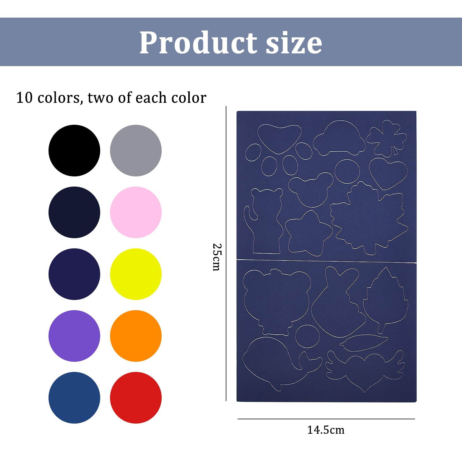 Lot De 10 Feuilles De Rustines Autocollantes Pour Vêtements - Nylon Imperméable, 10 Couleurs, Réparation Doudoune, Jean, Tente - 6