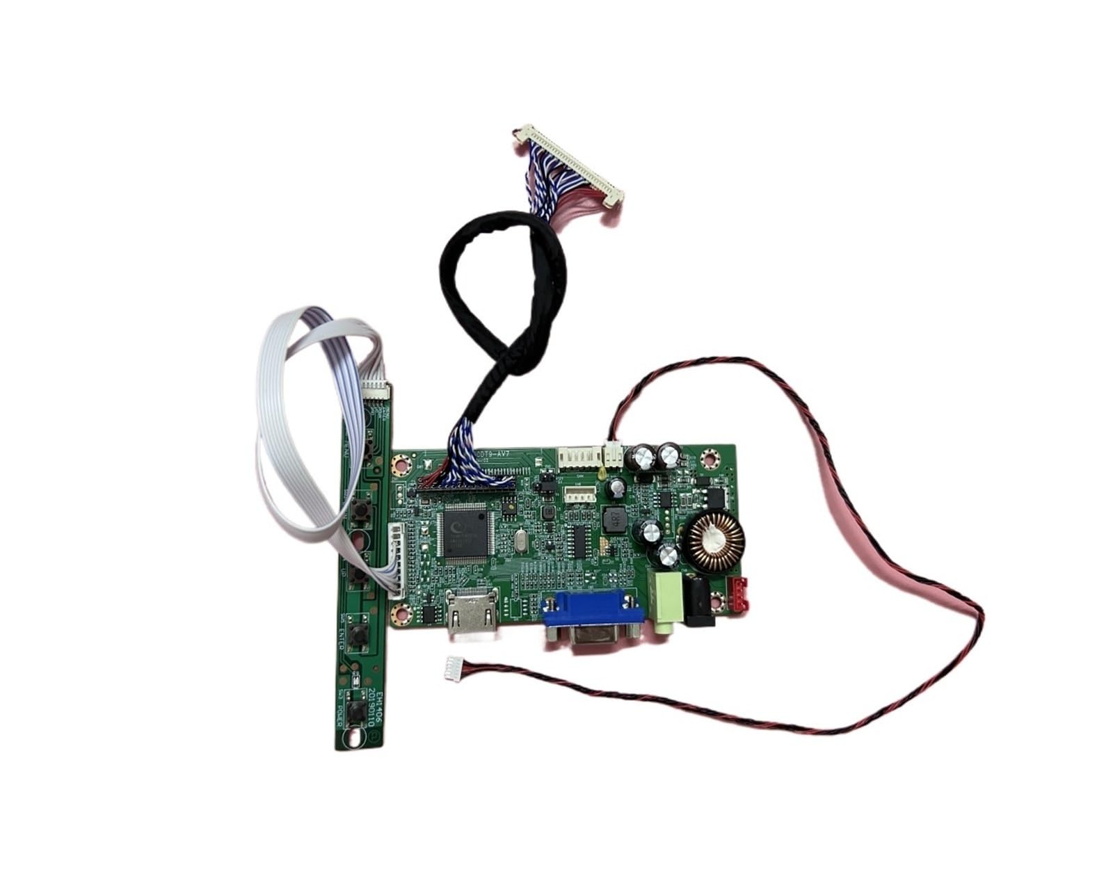 LM270WF7 Control Drive Board Compatible For 27inch 1920X1080 HDMI-compatible VGA To 30Pin LVDS 8Bit DIY Display LED Backlight