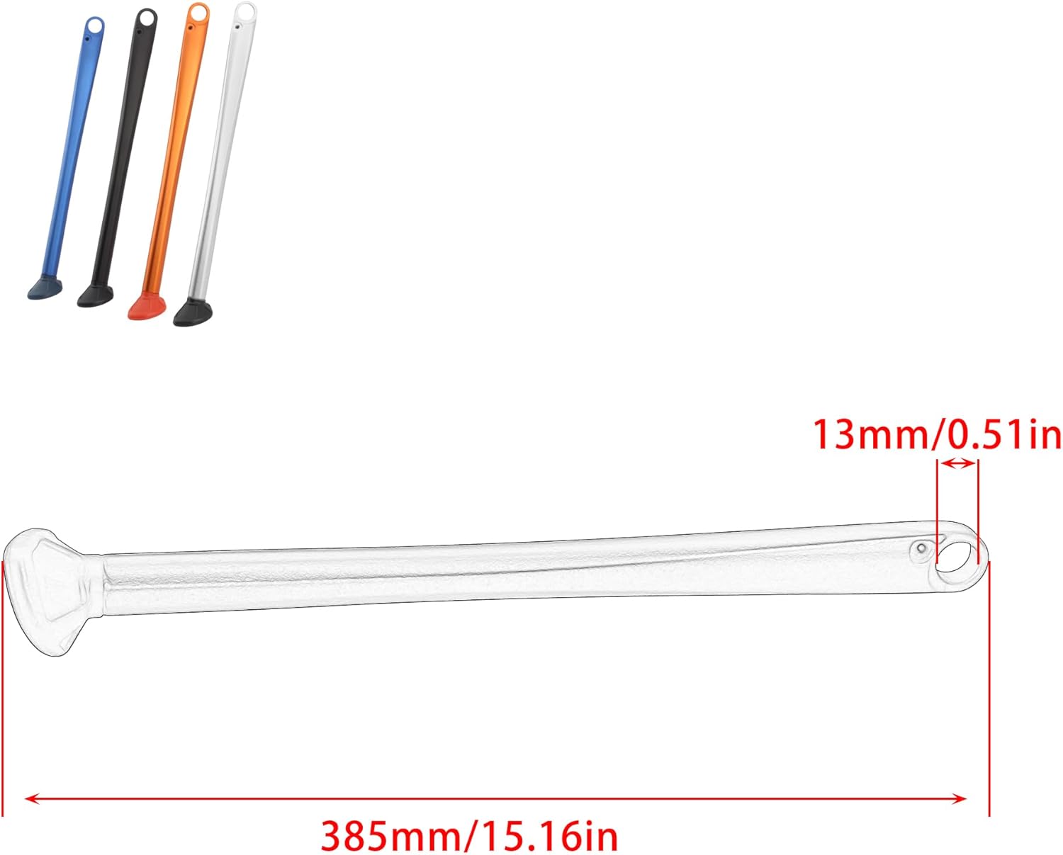 PowerMotor Motorcycle Kickstand Foot Side Support Parking,Kickstand Side Stand Spring Kit For EXC EXCF XC XCF XCW XCFW 125 200 250 300 350 450 500 530 2017-2022-Orange