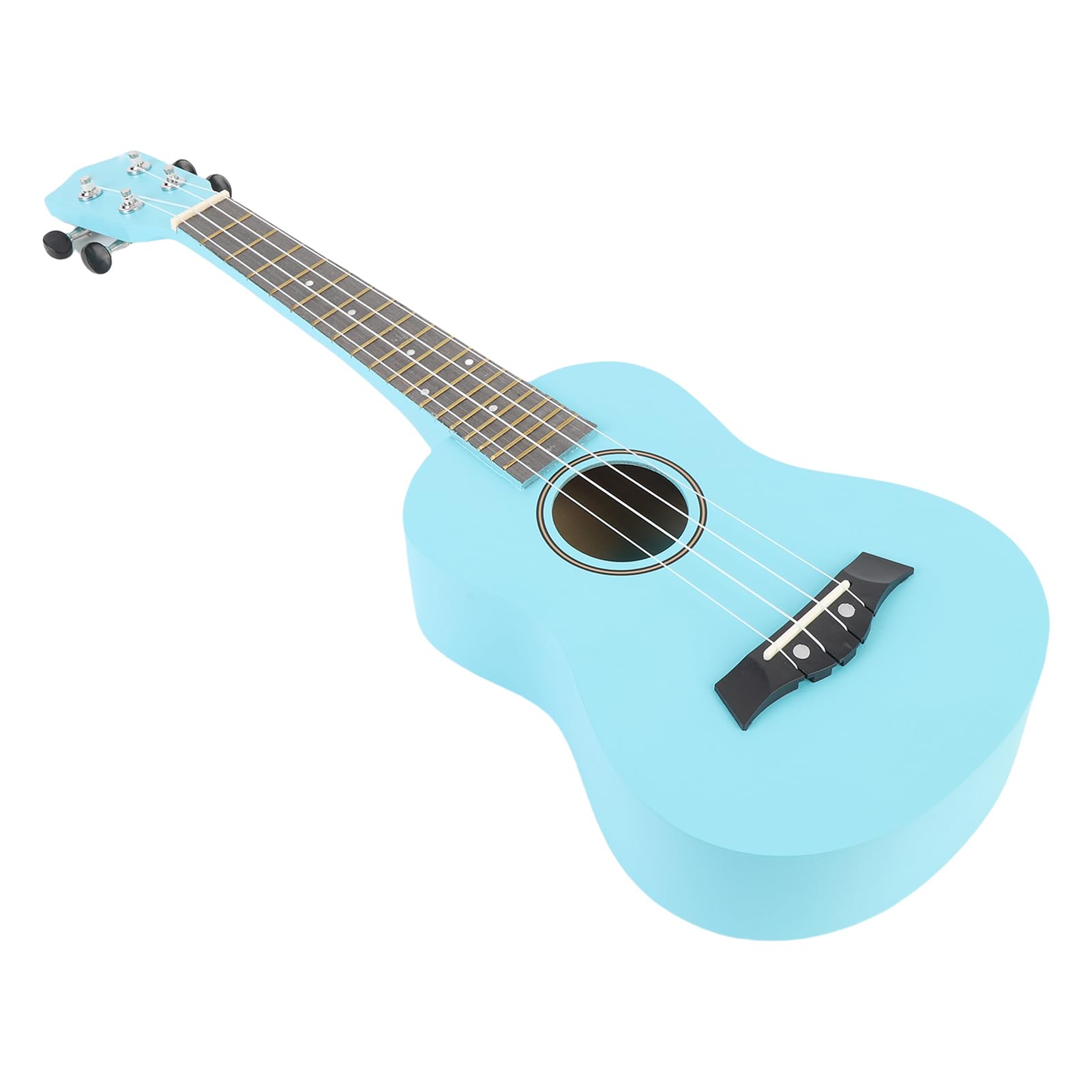Generic Set Ukulele in Tiglio per Principianti, Include Ukulele da 61 Cm, Accordatore Digitale e Plettri, Regalo Musicale Perfetto per gli Amici