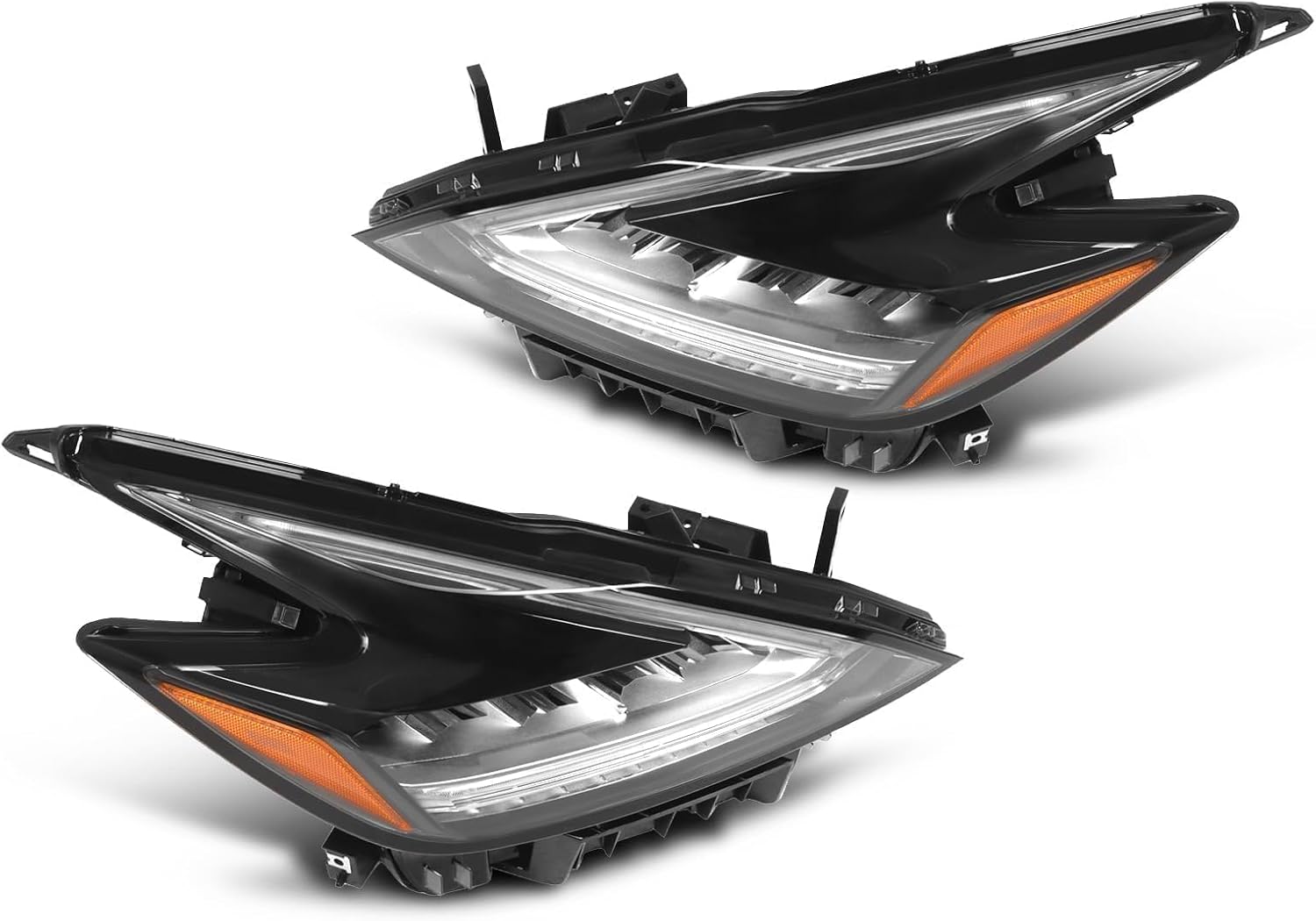 26060-9UF0D Headlights Assembly W/DRL Compatible with Murano S SV SL Platinum 2019 2020 2021 Headlamp 26060-9UF0D 26010-9UF0D Driver & Passenger side