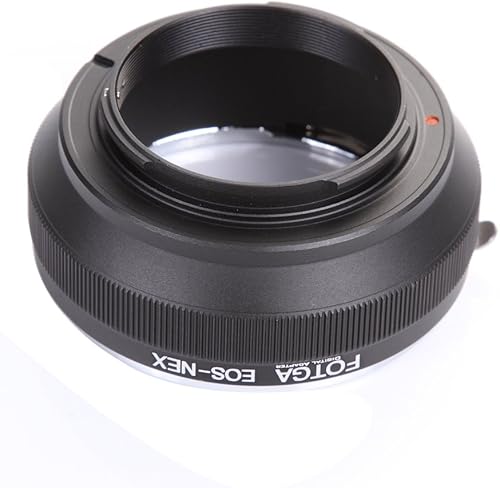 Miniatura 2 de FocusFoto FOTGA - Anillo adaptador para objetivo Canon EOS EF EF-S a cámara Sony E-Mount sin espejo NEX-5R 5T 6 NEX-7 a7 a7S a7R a7II a7SII a7RII