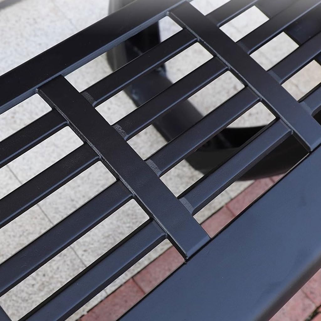 Patio Benches for Outdoors Outdoor Park Chair Cast Aluminum Double Backrest Community Square Bench Garden Creative Garden Benches for Outdoors