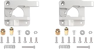 Ender 3 MK8 CR10 Extruder Block, Bowden Extruder 1.75mm Filament for Creality 3D Printer Ender 3/3Pro CR-10, CR-10S, CR-10 S4, and CR-10 S5 (Gold, Left)
