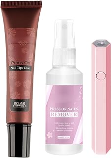 Pressande nagelgellim, fast nagellimgel | Starkt och starkt nagellim, starkt och mjukt nagellim, lösnagelborttagningsspray, trycklim för hemmabruk