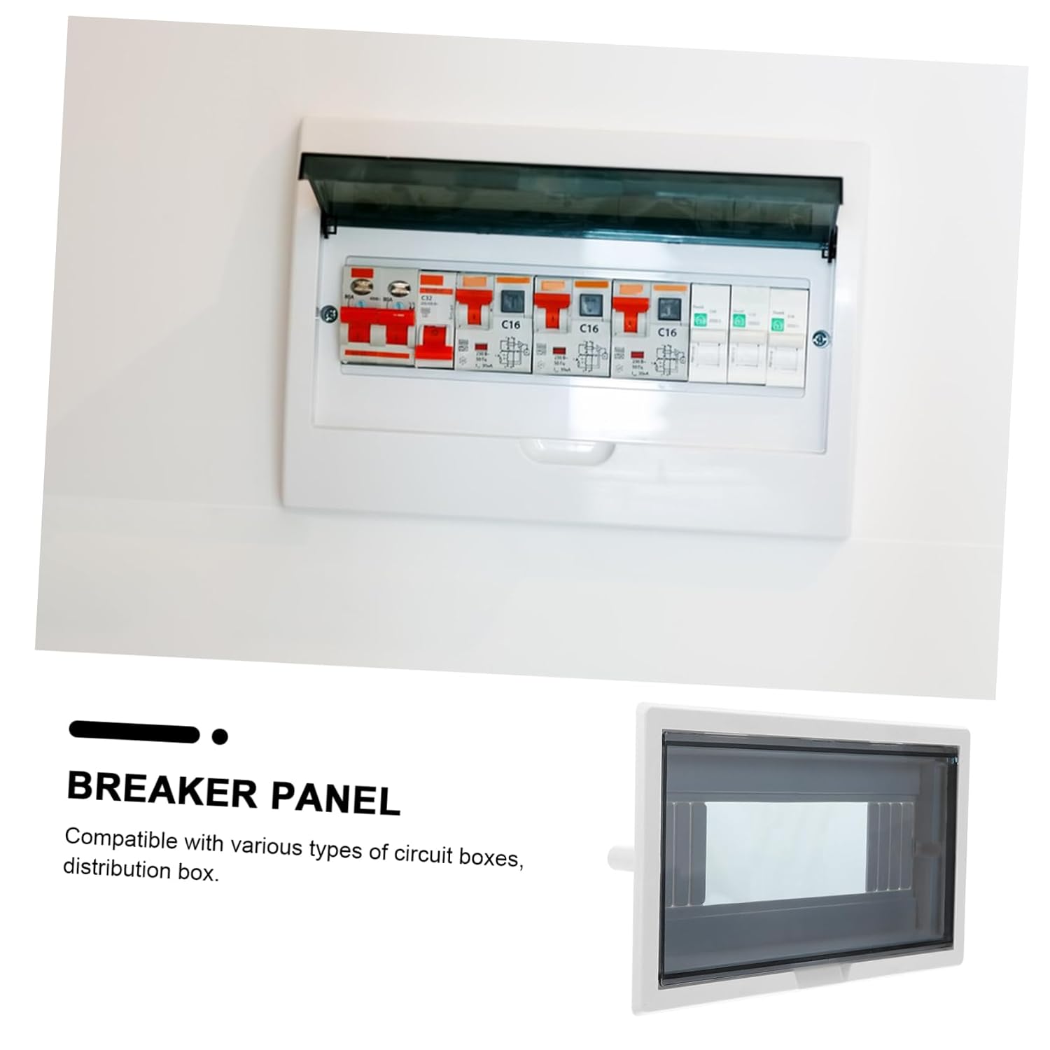 Circuit Breaker Box Protective Panel Outdoor Indoor Electrical Panel Cover Comprehensive Protection for Distribution Boxes Reliable Circuit Safety