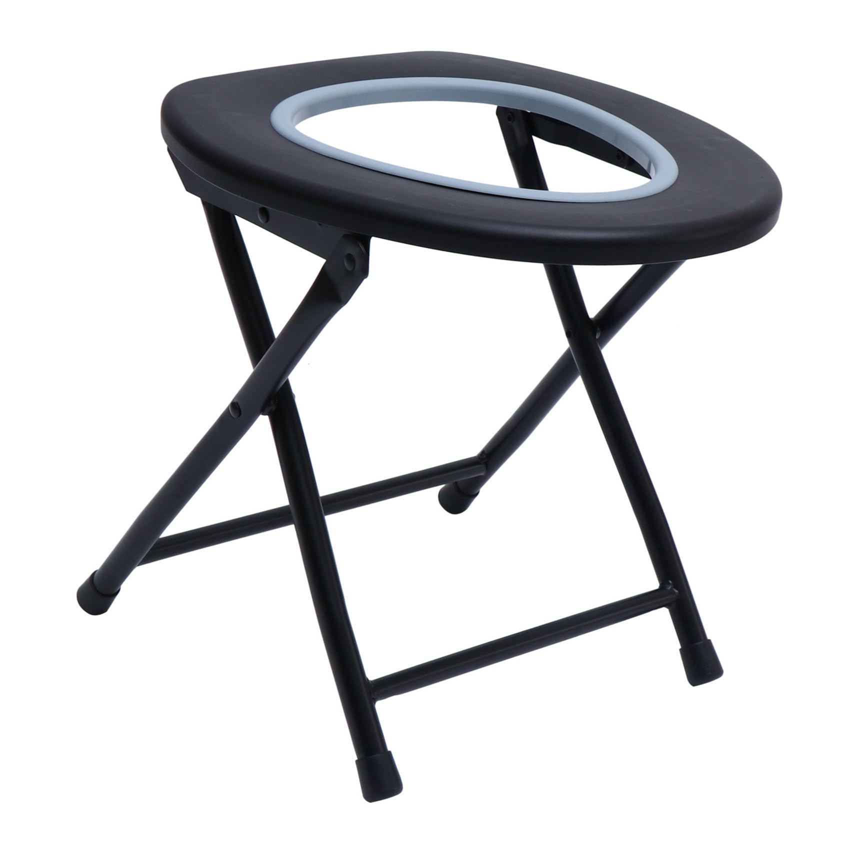 Chaise percée portable antidérapante pour sécuriser les seniors
