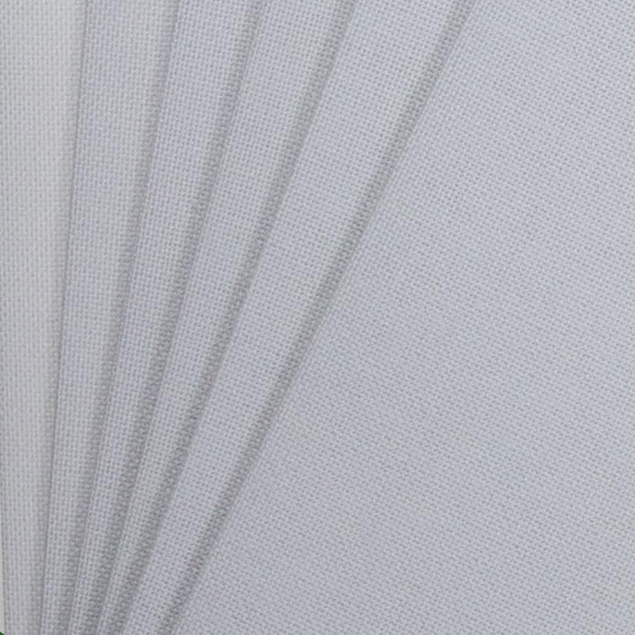 Image of KCS 6 pc of 12 inch x 18 inch 30cmx45cm high Count Counted Cotton Aida Cloth Cross Stitch Fabric (32CT,White)