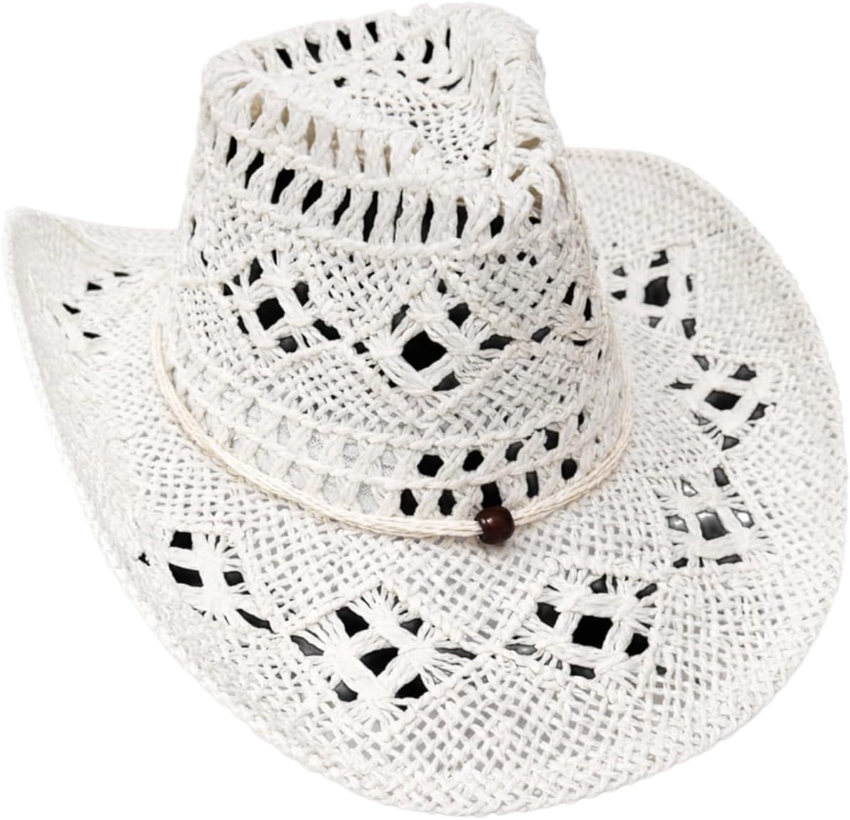 Chapéu Country Branco Cowboy Sertanejo Rodeio Shows Peão Estiloso Unissex