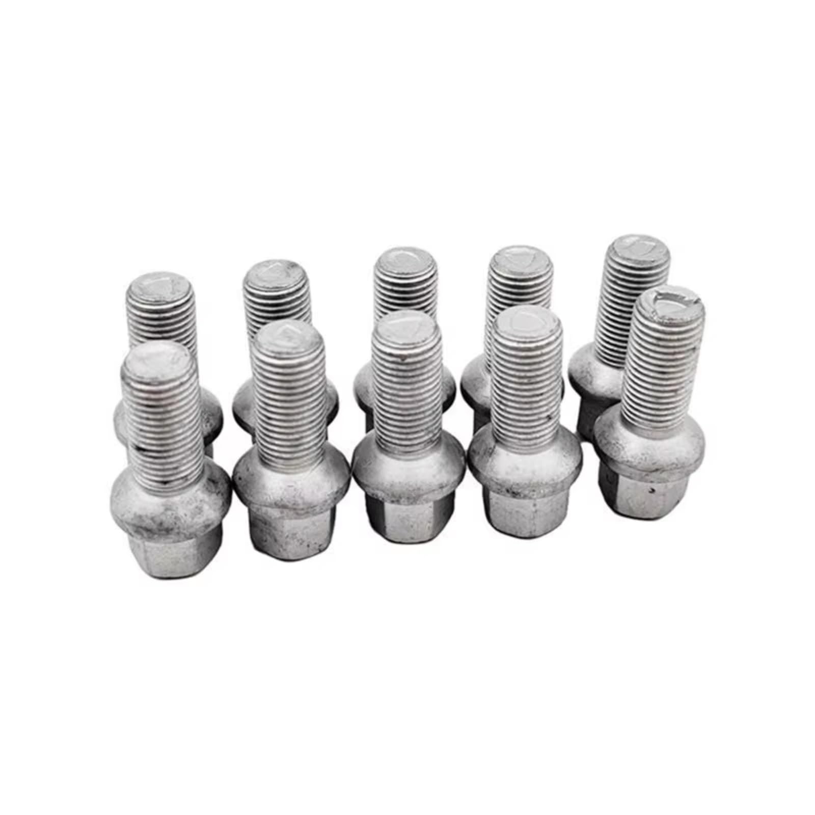 Bulloni Ruota Auto Per Benz W169 W176 W177 W245 C1178 C118 C209 | 10 Pz Bulloni Ruota Auto Bulloni Mozzo Ruota Dadi Ruota Set Viti Pneumatici A0009904907