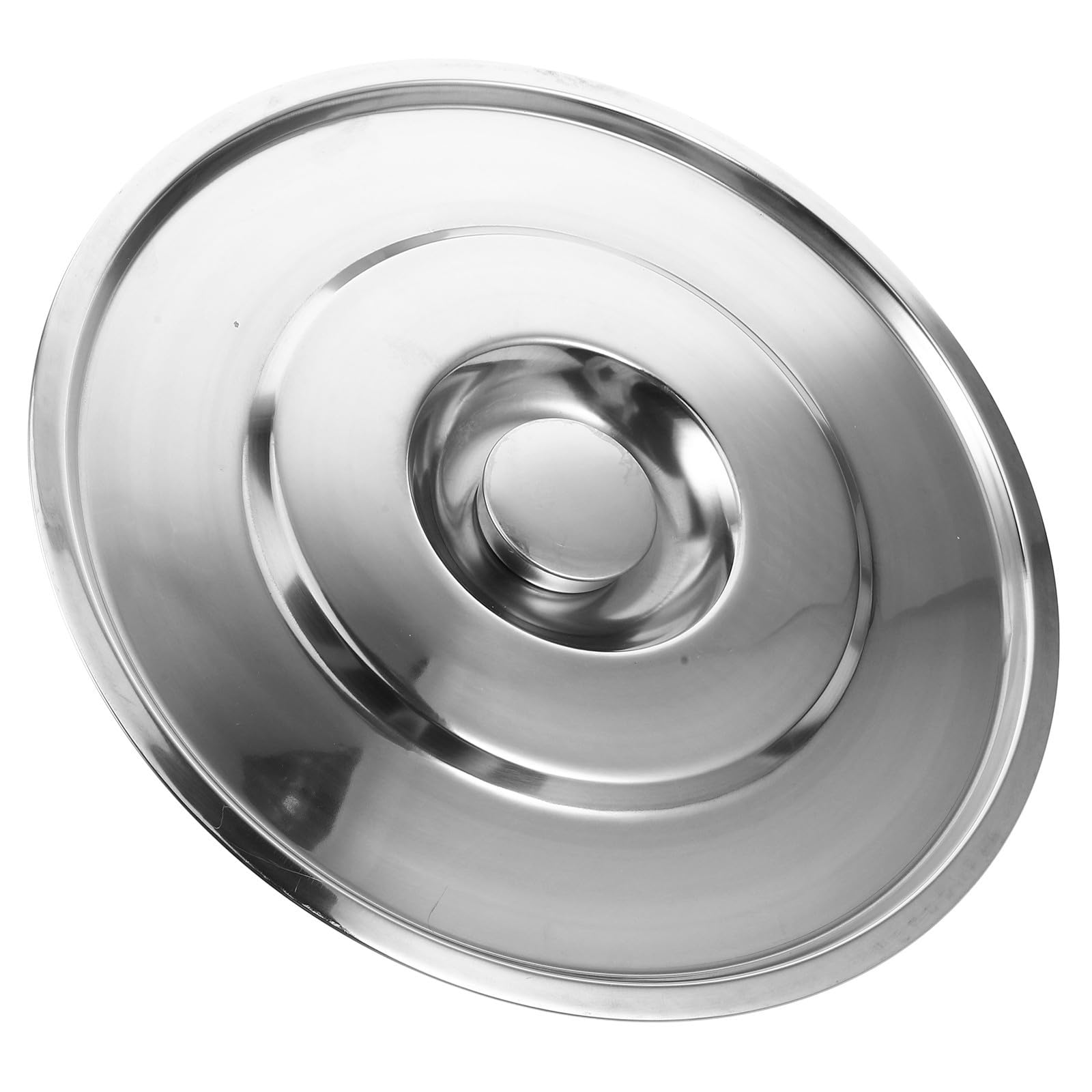 Tapa para peroles de cocina en acero inoxidable con diseño versátil resistente 1