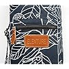 ELENTURE Full-Zip Exercise Yoga Mat Carry Bag with Multi-Functional Storage Pockets, Black Leaf
