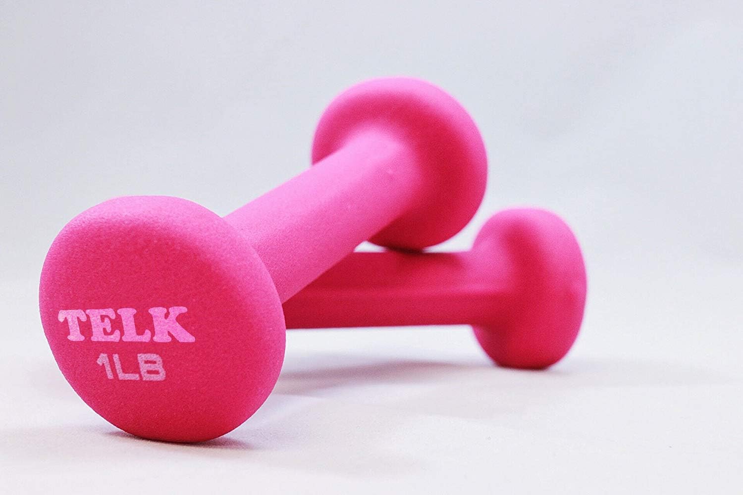 Fitness Neoprene Dumbbells Set of 2 – Non-Slip Hand Weights for Home Workouts, Strength Training & Toning – Compact, Comfortable Grip for Women & Men