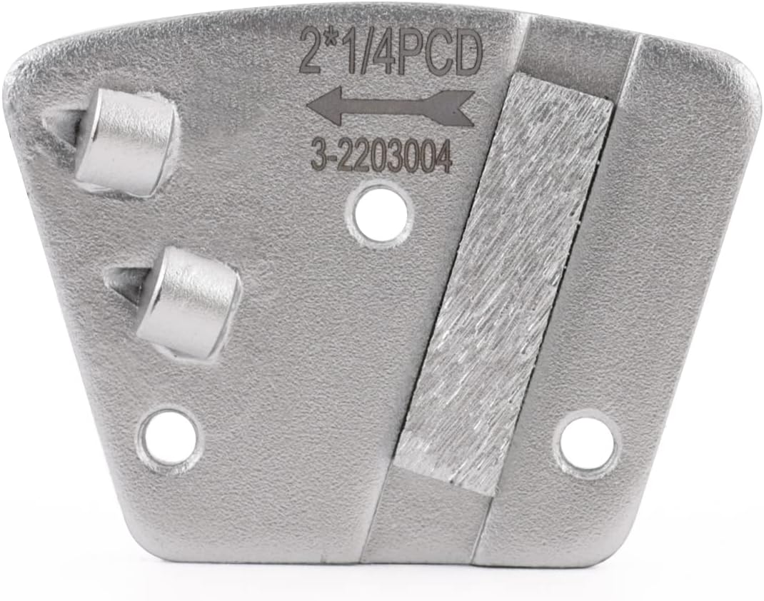 2 * 1/4PCD c3PCS Polishing Pads Concrete Stone 3PCS