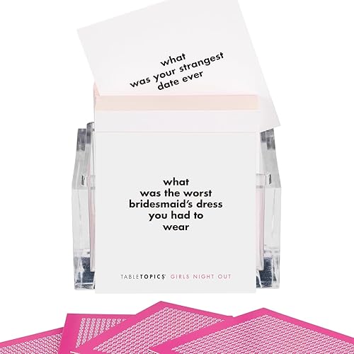 Miniatura 2 de TABLETOPICS Girls Night Out juego de preguntas para iniciar grandes conversaciones (idioma español no garantizado)