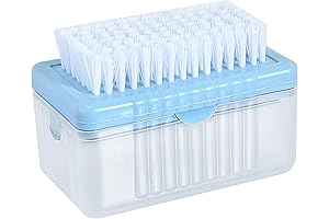 Foaming Soap Box with Rollers Bubbler Brush 3 in 1 Traveling Soap...